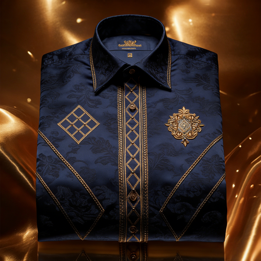 Classic Style wrinkle-resistant formal casual long sleeve shirt