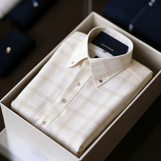 Classic Style wrinkle-resistant formal casual long sleeve shirt