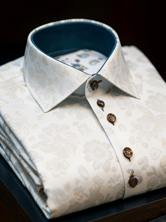 Classic Style wrinkle-resistant formal casual long sleeve shirt
