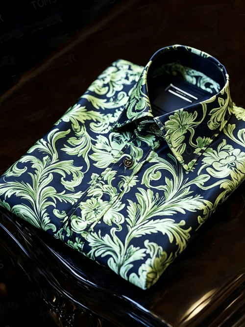 Classic Style wrinkle-resistant formal casual long sleeve shirt