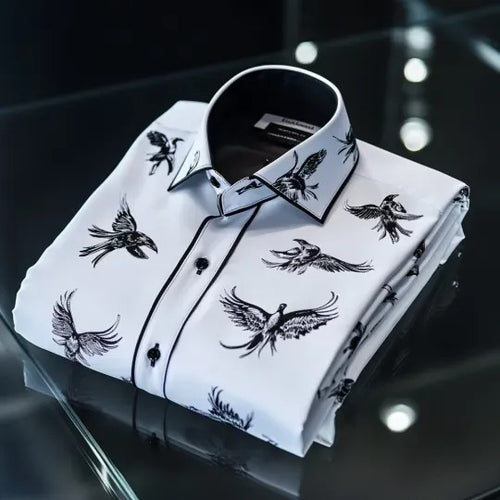 Classic Style wrinkle-resistant formal casual long sleeve shirt
