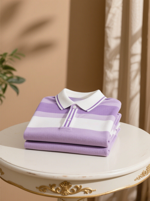 Men's Business Button-Down Short Sleeve Polo Shirt