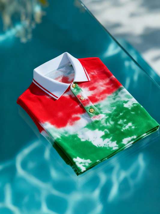 Men's Business Button-Down Short Sleeve Polo Shirt