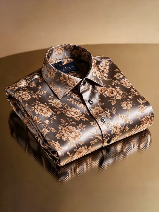 Classic Style wrinkle-resistant formal casual long sleeve shirt