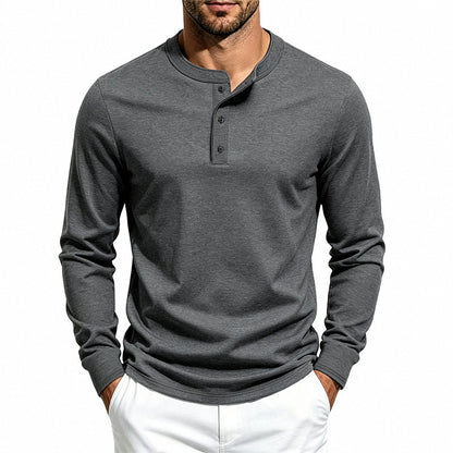 Men's Crew Neck Long Sleeve Shirt | Base Layer Tee