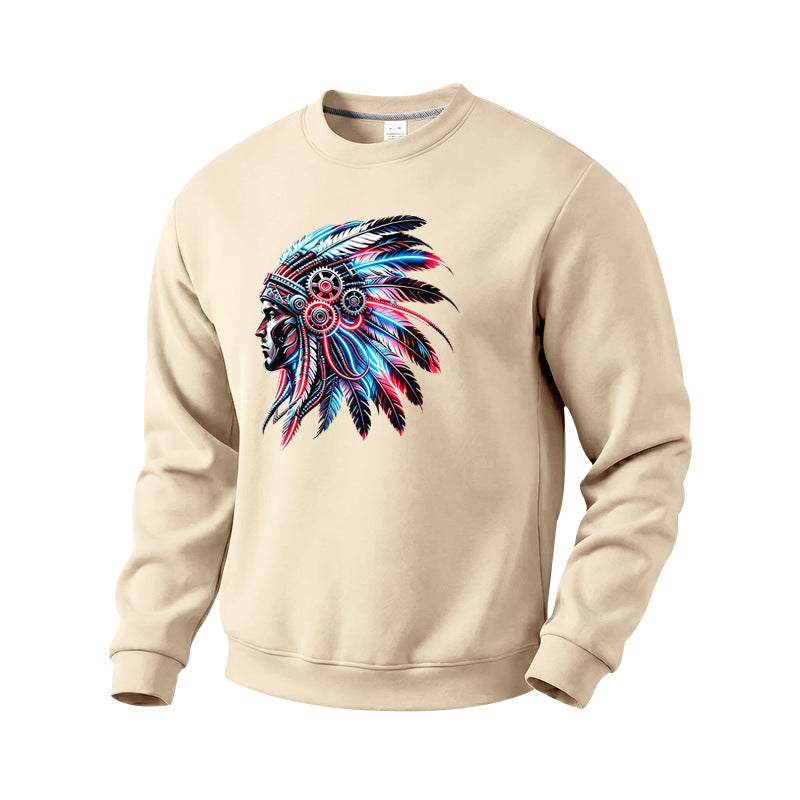 Men's Fleece-Lined Crewneck Sweatshirt