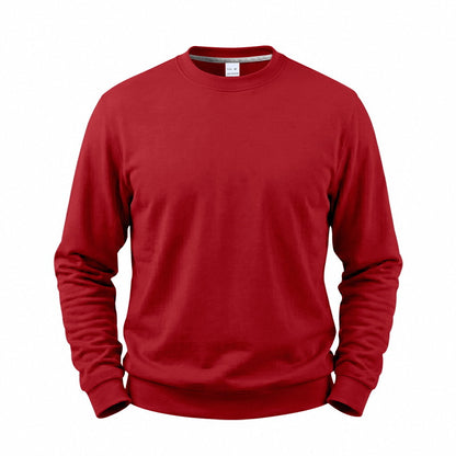 Men's Heavyweight Fleece-Lined Relaxed Crewneck Sweatshirt