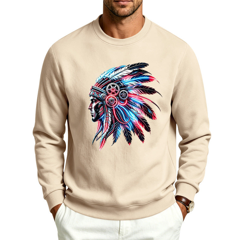 Men's Fleece-Lined Crewneck Sweatshirt