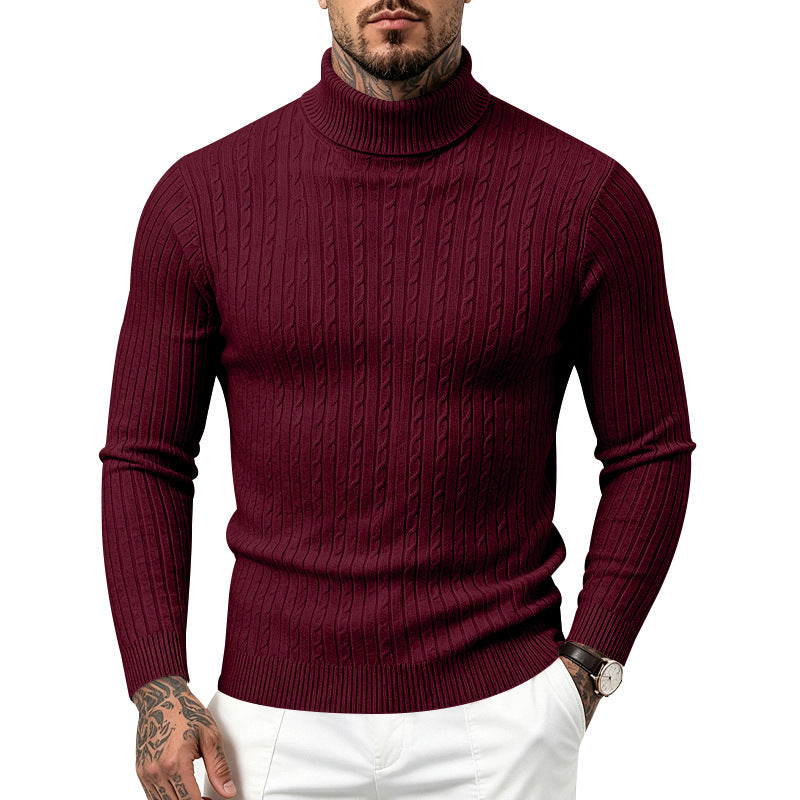 Men's Turtleneck Sweater | Fall & Winter Knit Pullover