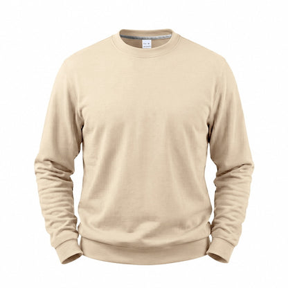 Men's Heavyweight Fleece-Lined Relaxed Crewneck Sweatshirt