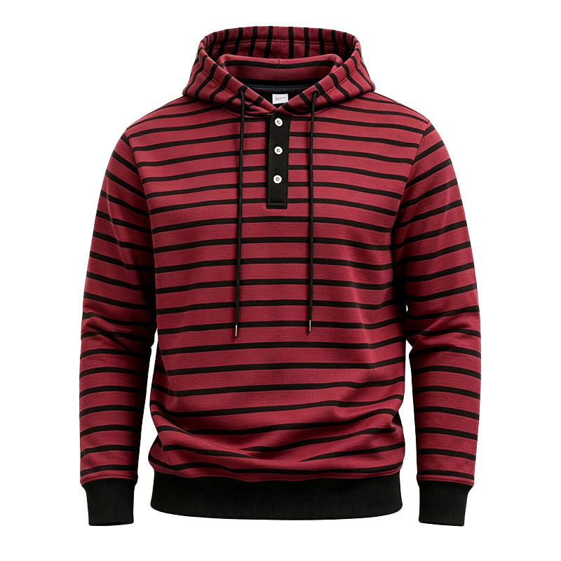 Men's Relaxed Hooded Sweatshirt