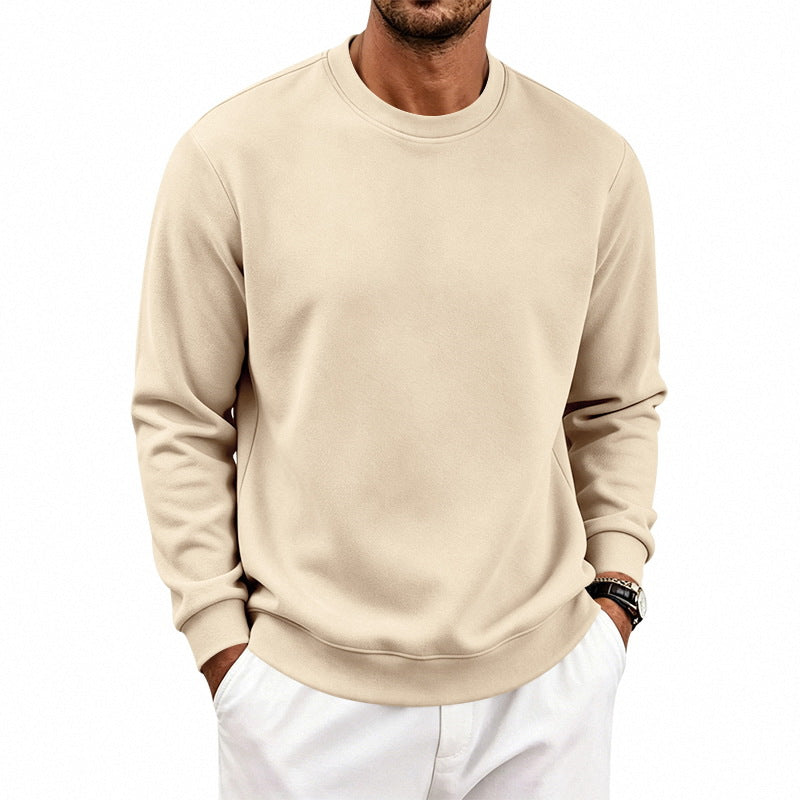 Men's Heavyweight Fleece-Lined Relaxed Crewneck Sweatshirt