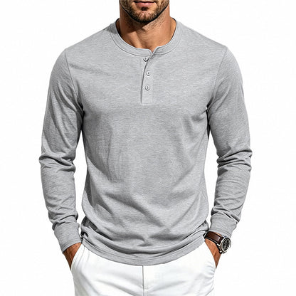 Men's Crew Neck Long Sleeve Shirt | Base Layer Tee