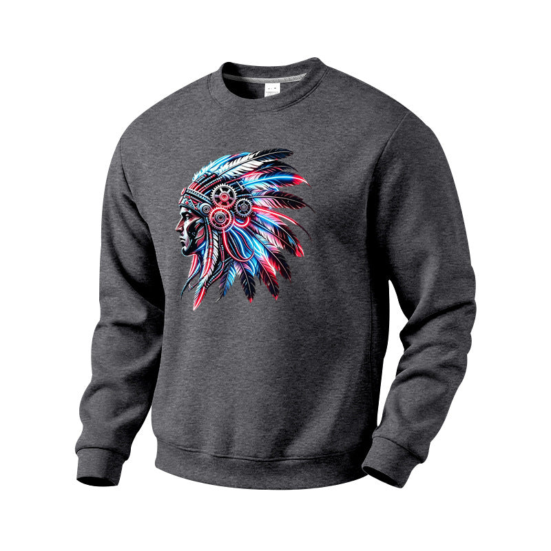 Men's Fleece-Lined Crewneck Sweatshirt