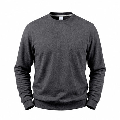 Men's Heavyweight Fleece-Lined Relaxed Crewneck Sweatshirt