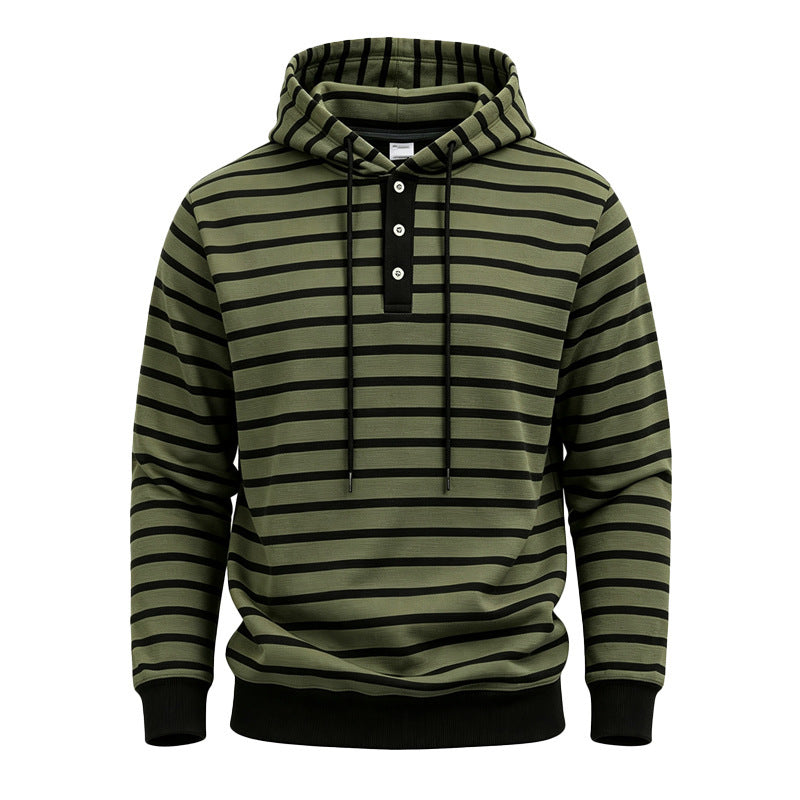 Men's Relaxed Hooded Sweatshirt