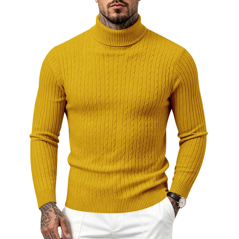 Men's Turtleneck Sweater | Fall & Winter Knit Pullover