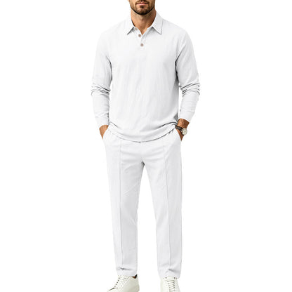 Men's Linen Shirt & Pants Set