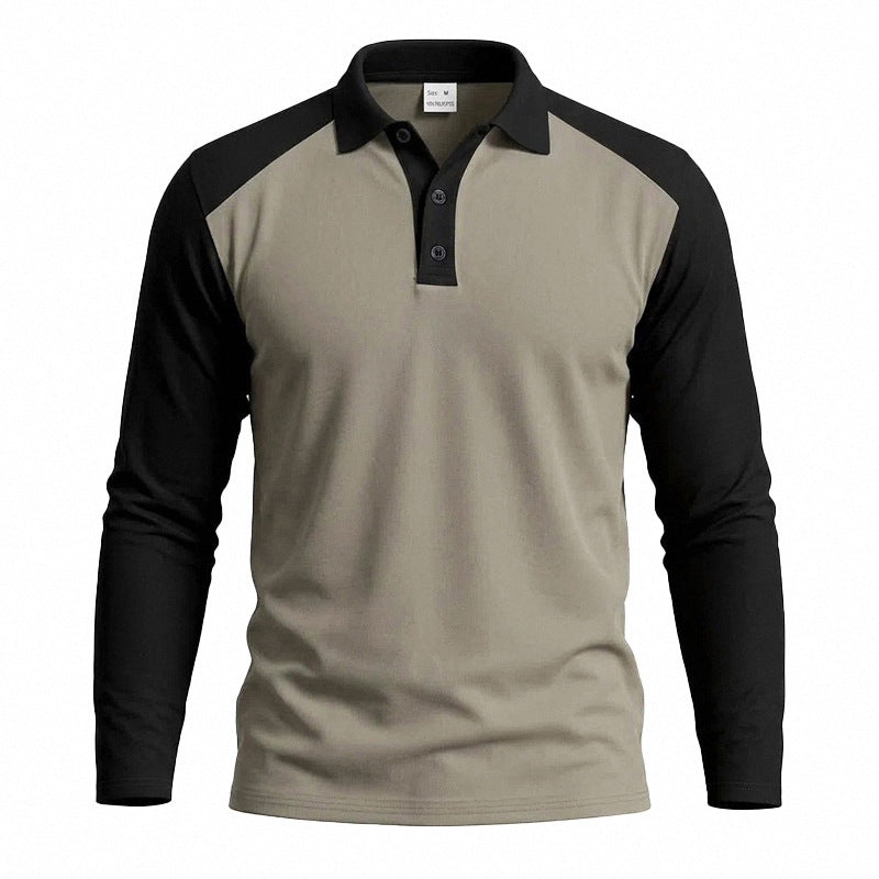 Men's Knit Short Sleeve Polo Shirt