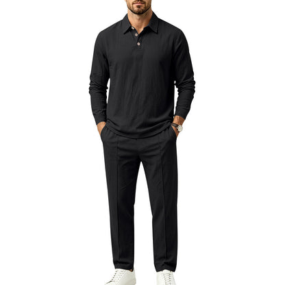 Men's Linen Shirt & Pants Set