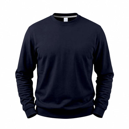 Men's Heavyweight Fleece-Lined Relaxed Crewneck Sweatshirt