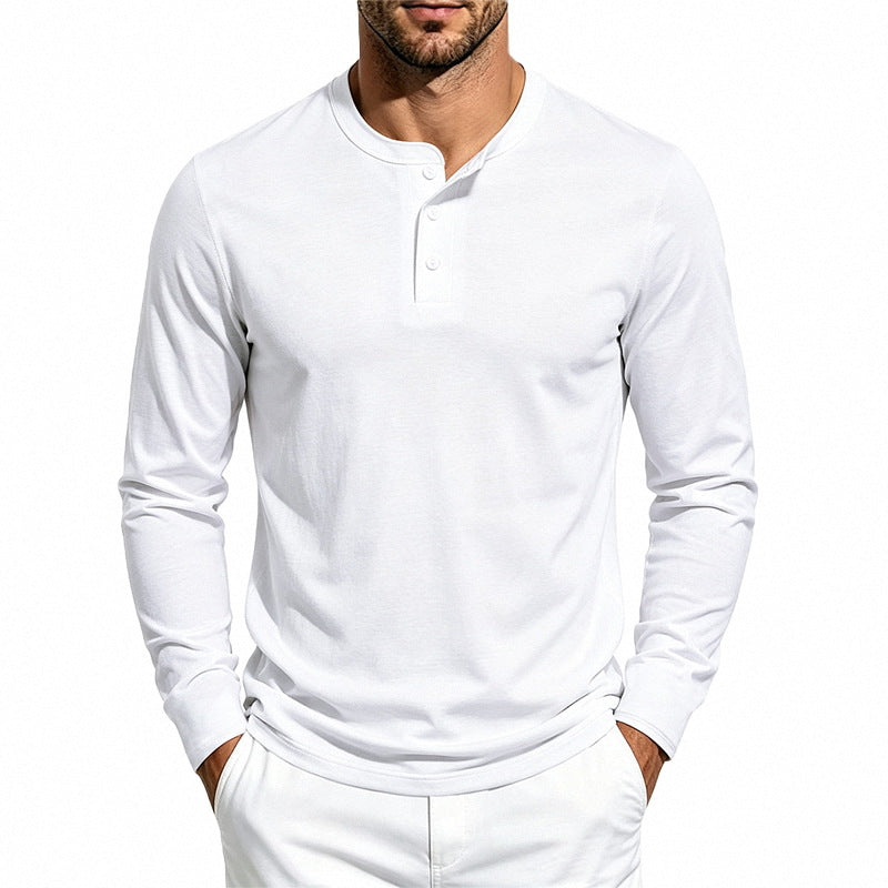 Men's Crew Neck Long Sleeve Shirt | Base Layer Tee