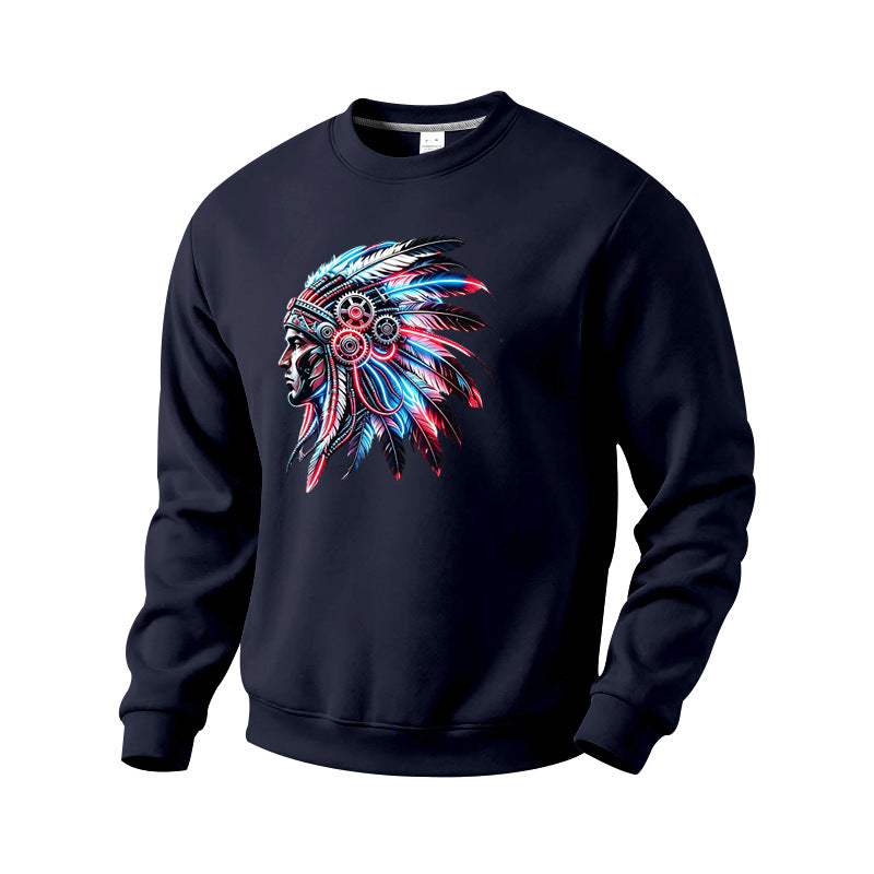 Men's Fleece-Lined Crewneck Sweatshirt
