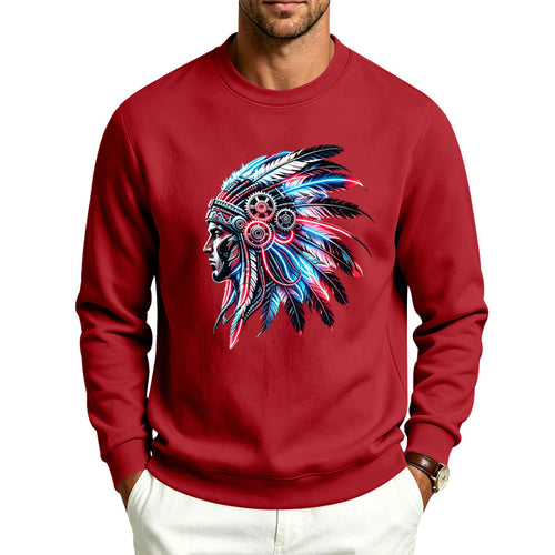 Men's Fleece-Lined Crewneck Sweatshirt