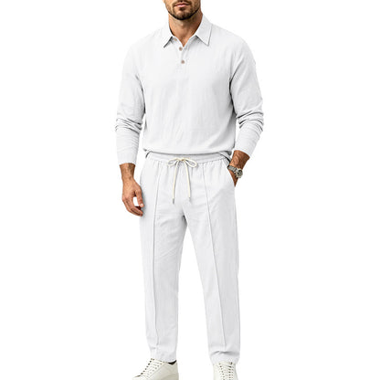 Men's Linen Shirt & Pants Set