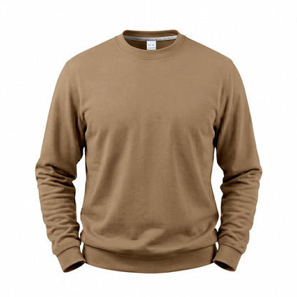 Men's Heavyweight Fleece-Lined Relaxed Crewneck Sweatshirt