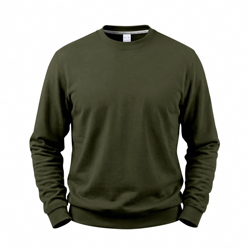 Men's Heavyweight Fleece-Lined Relaxed Crewneck Sweatshirt