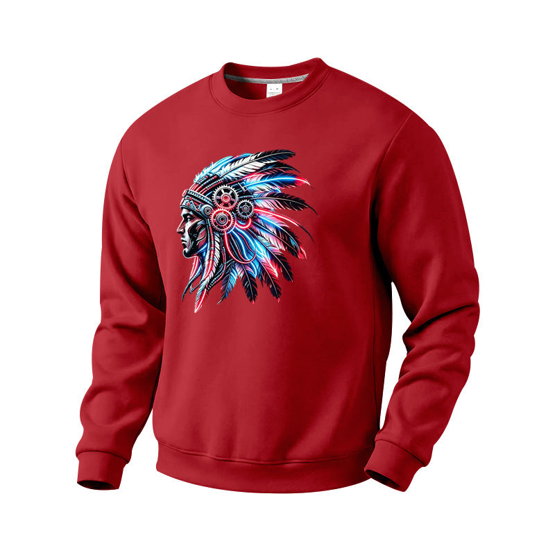 Men's Fleece-Lined Crewneck Sweatshirt