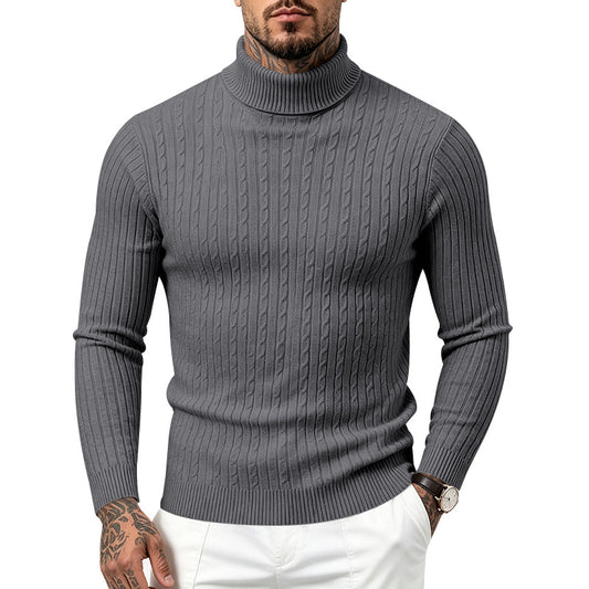 Men's Turtleneck Sweater | Fall & Winter Knit Pullover