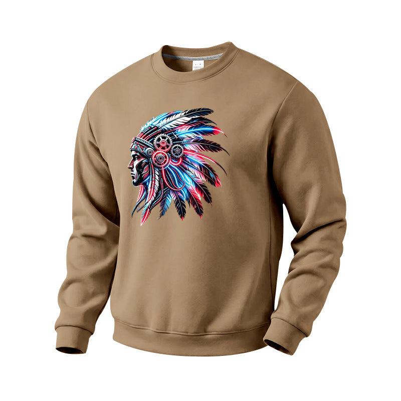 Men's Fleece-Lined Crewneck Sweatshirt