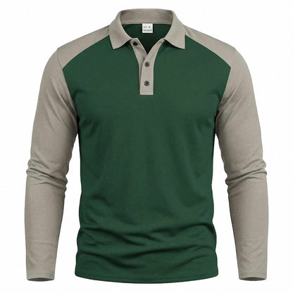 Men's Knit Short Sleeve Polo Shirt