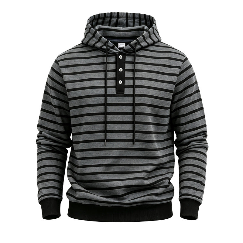 Men's Relaxed Hooded Sweatshirt