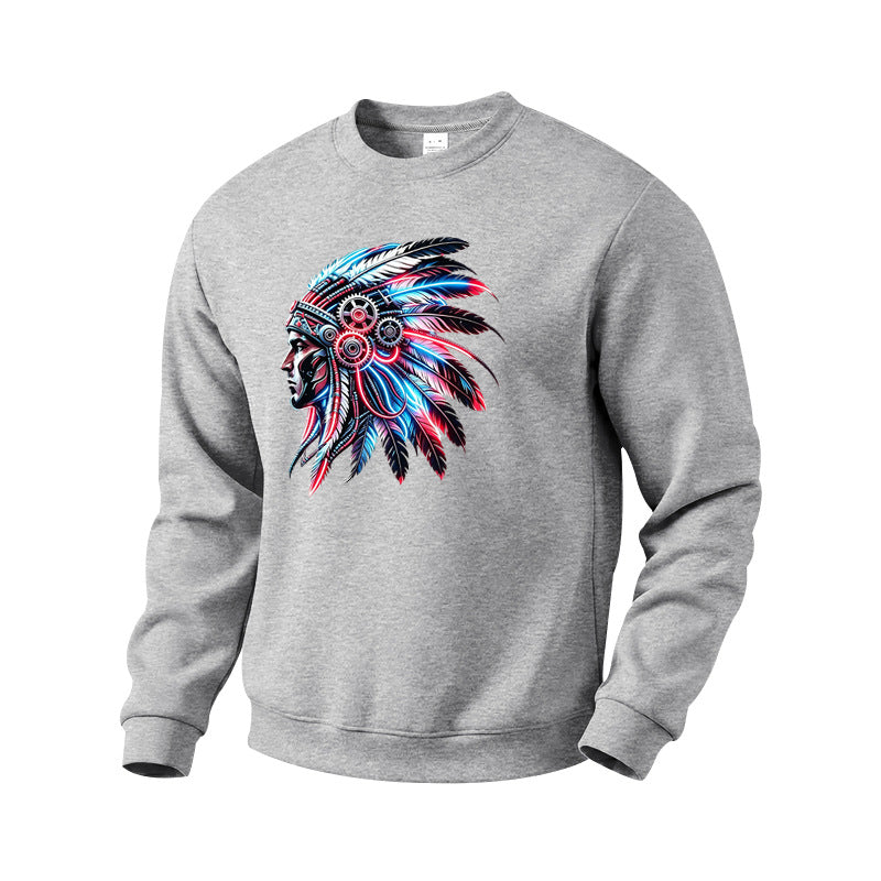 Men's Fleece-Lined Crewneck Sweatshirt