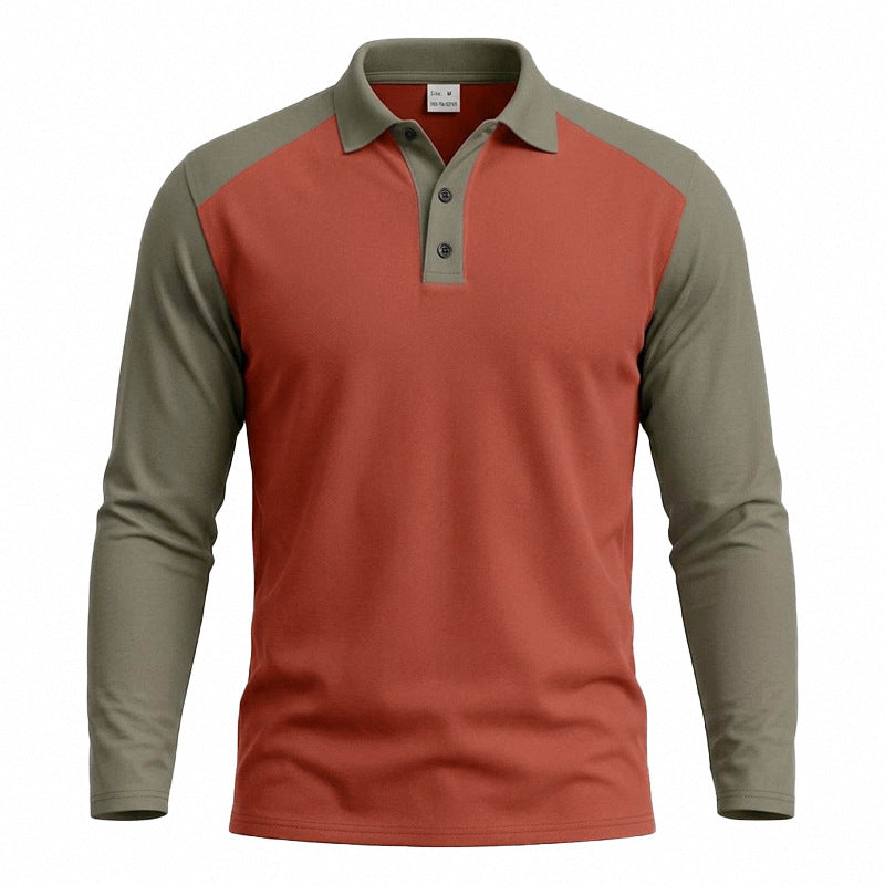 Men's Knit Short Sleeve Polo Shirt