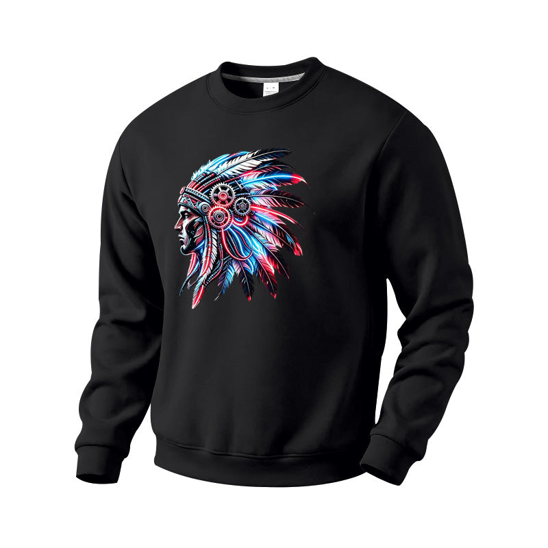 Men's Fleece-Lined Crewneck Sweatshirt