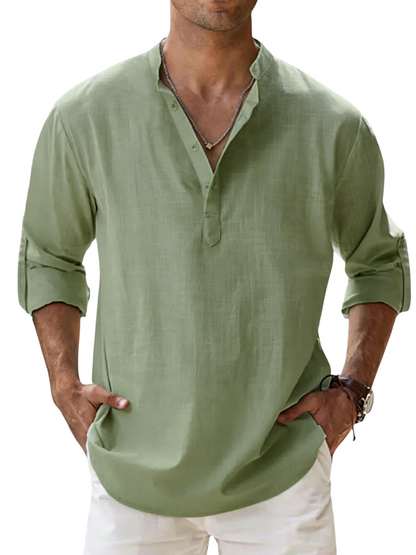 Men’s Coastal Linen Shirt