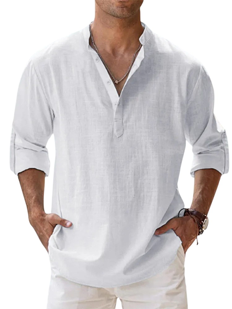 Men’s Coastal Linen Shirt