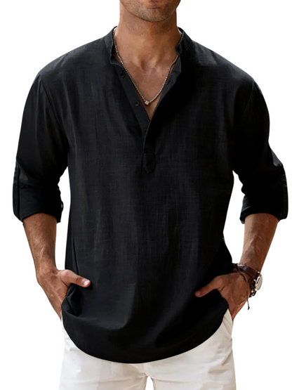 Men’s Coastal Linen Shirt