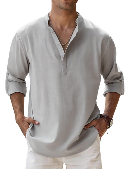 Men’s Coastal Linen Shirt