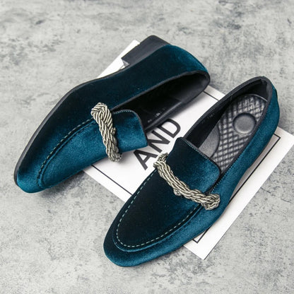 Emeran Velvet Loafers