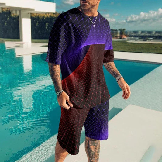 Oversized  T-Shirt & Shorts Set