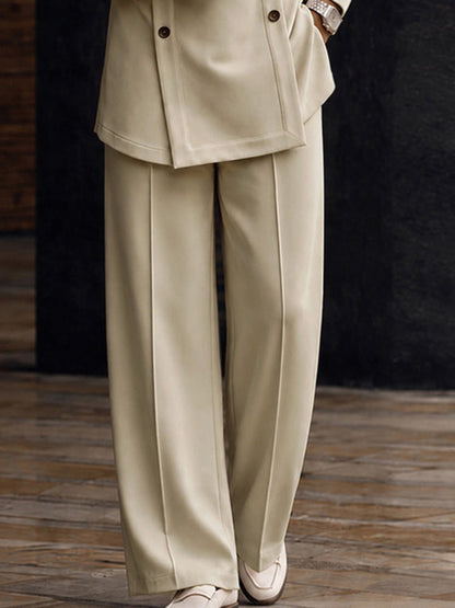 Designer Double Row Button Detail Matching Set
