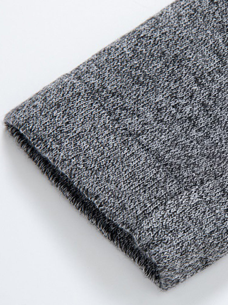 Solid Ribbed Knit Open Front Cardigan