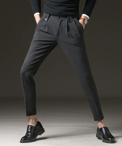 Antonios Casual Carrot-Fit Pants