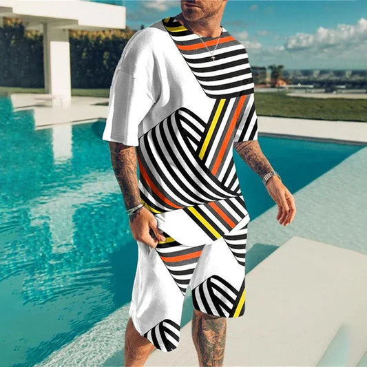 Oversized  T-Shirt & Shorts Set