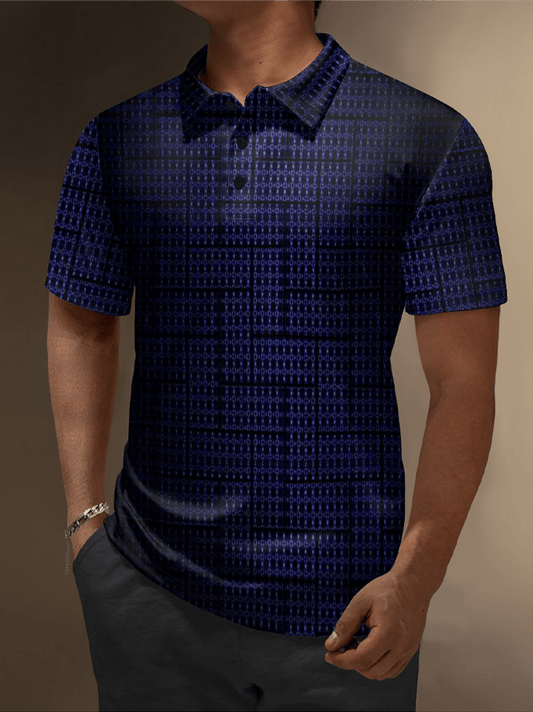 Moisture Wicking Chest Pocket Casual Polo